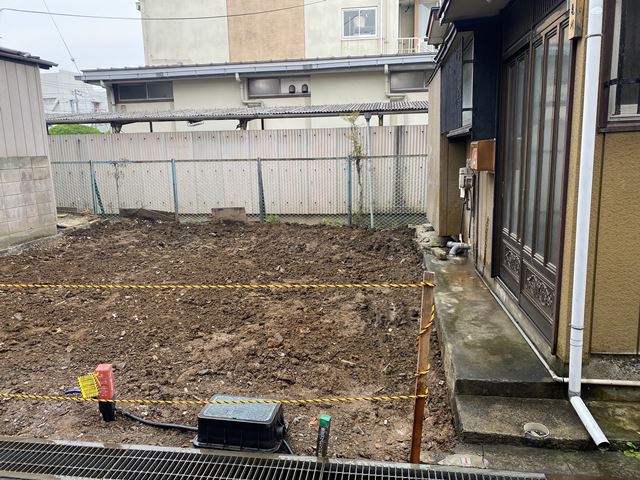 木造2階建て解体工事(埼玉県さいたま市中央区下落合)　工事中の様子です。